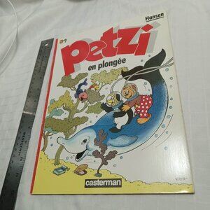 Deux albums de Petzi : en plongée, au Pôle Nord